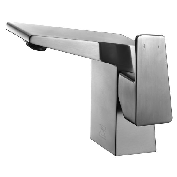 Alfi Brand ALFI brand AB1470-BN Brushed Nickel Modern Sgl Hole Bathroom Faucet AB1470-BN